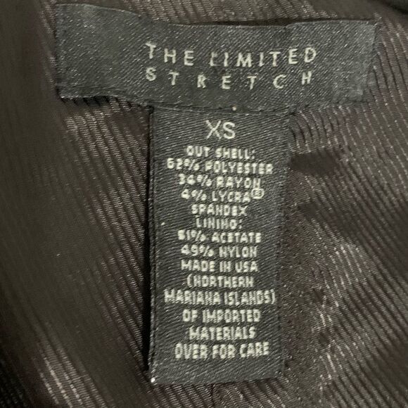 The Limited Tailored Stretch Black Power Blazer — XS - Picture 4 of 4